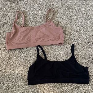 wonder nation Wireless Bralette Pack - Black & Mauve